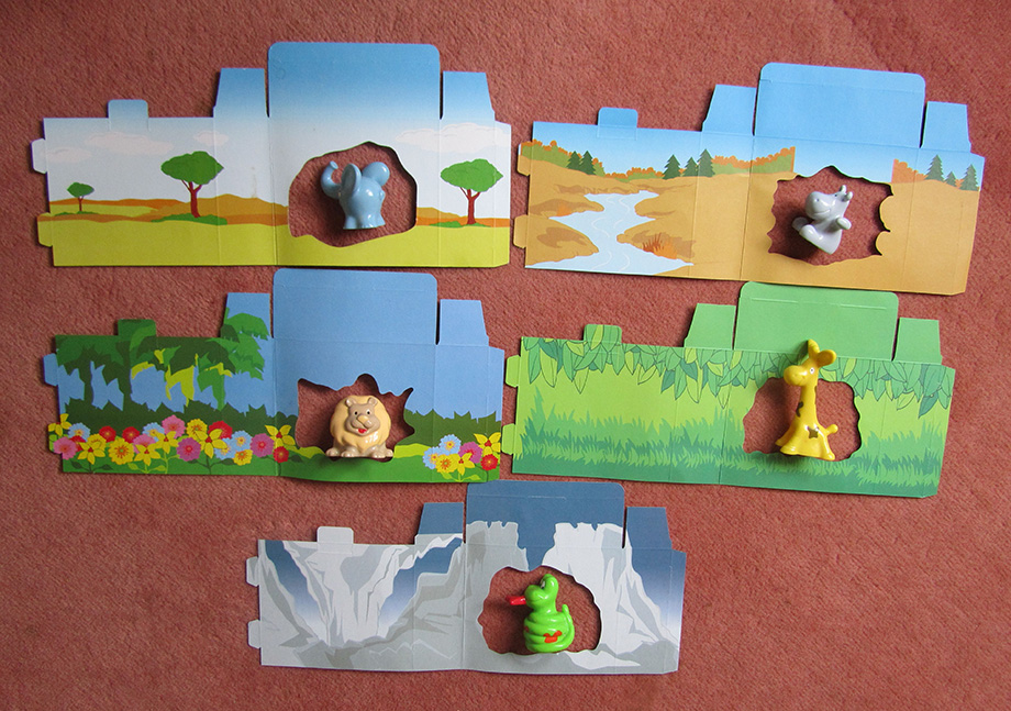 Animal puppet show